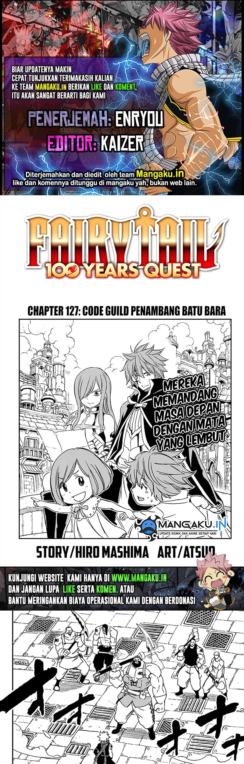Baca Komik Fairy Tail: 100 Years Quest Chapter 127 Gambar 1