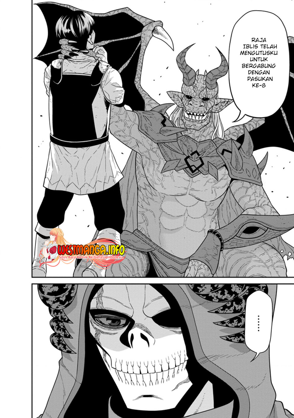 Maou Gun Saikyou no Majutsushi wa Ningen datta Chapter 21.3 Gambar 6