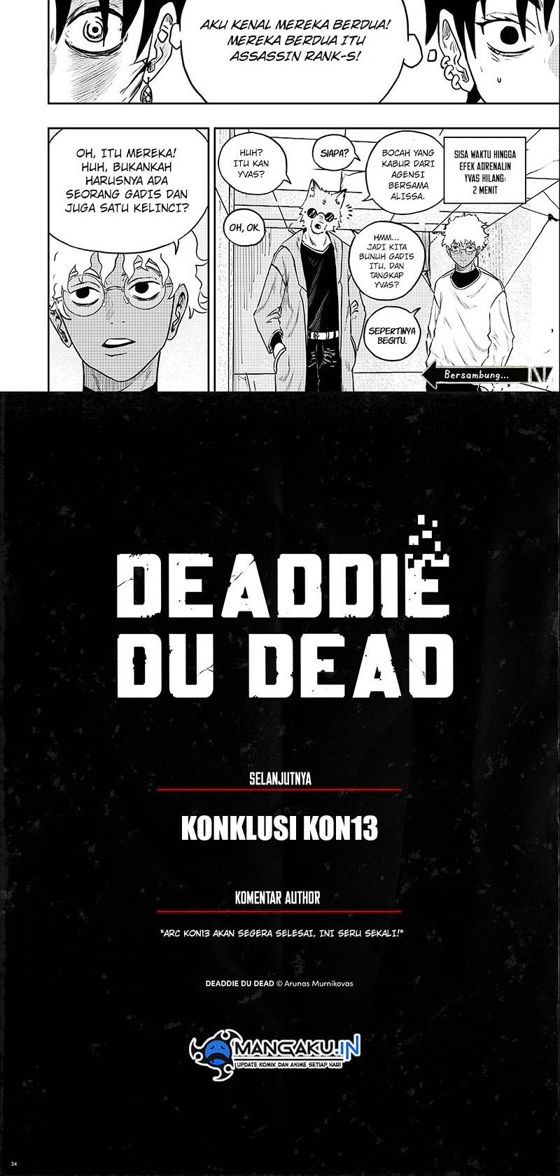 Deaddie Du Dead Chapter 06 Gambar 17