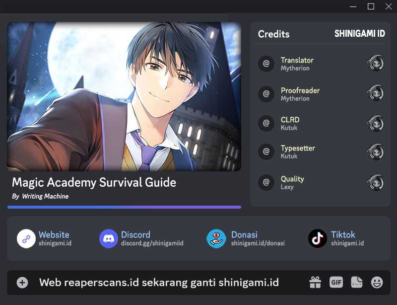 Baca Komik Magic Academy Survival Guide Chapter 31 Gambar 1