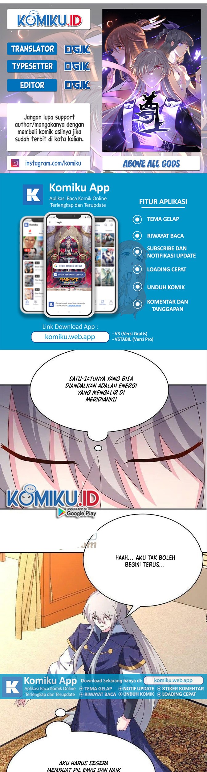 Baca Komik Above All Gods Chapter 348.5 Gambar 1