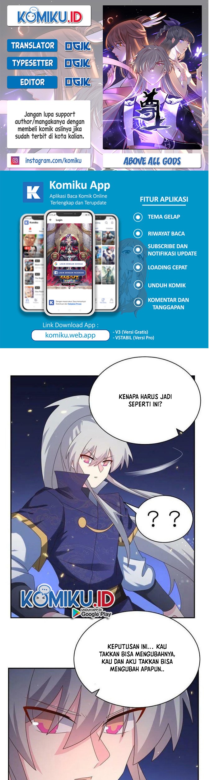 Baca Komik Above All Gods Chapter 349 Gambar 1