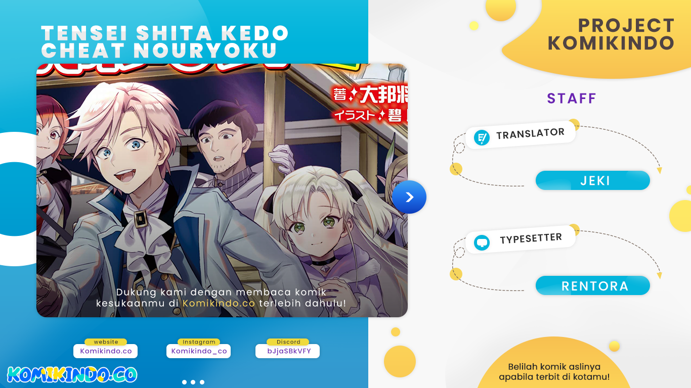 Baca Komik Tensei Shita Kedo Cheat Nouryoku wo Tsukawanai De Ikite Miru Chapter 06.2 Gambar 1