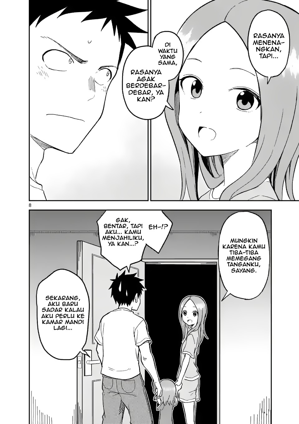 Karakai Jouzu no (Moto) Takagi-san Chapter 153 Gambar 8