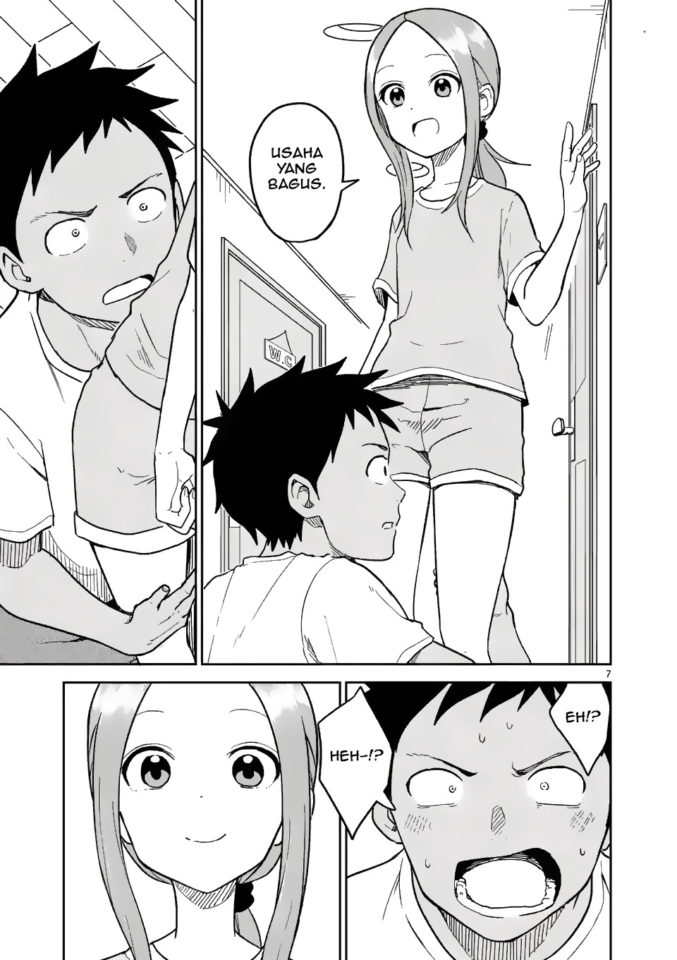 Karakai Jouzu no (Moto) Takagi-san Chapter 151 Gambar 7