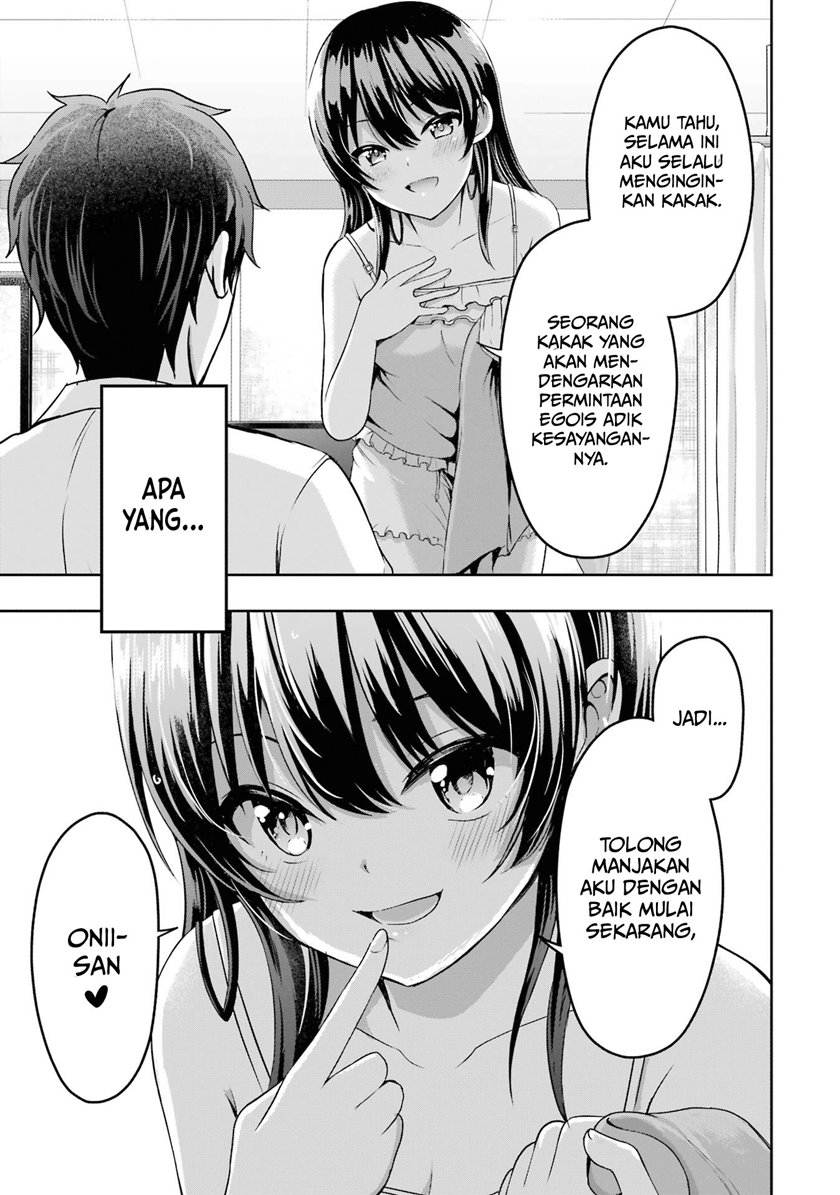 Kanojo no Imouto to Kisu wo Shita Chapter 03 Gambar 27