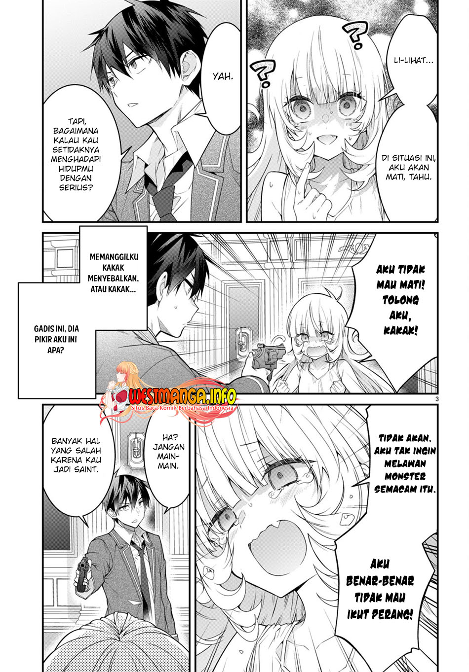 Otome Game Sekai wa Mob ni Kibishii Sekai Desu Chapter 52 Gambar 5