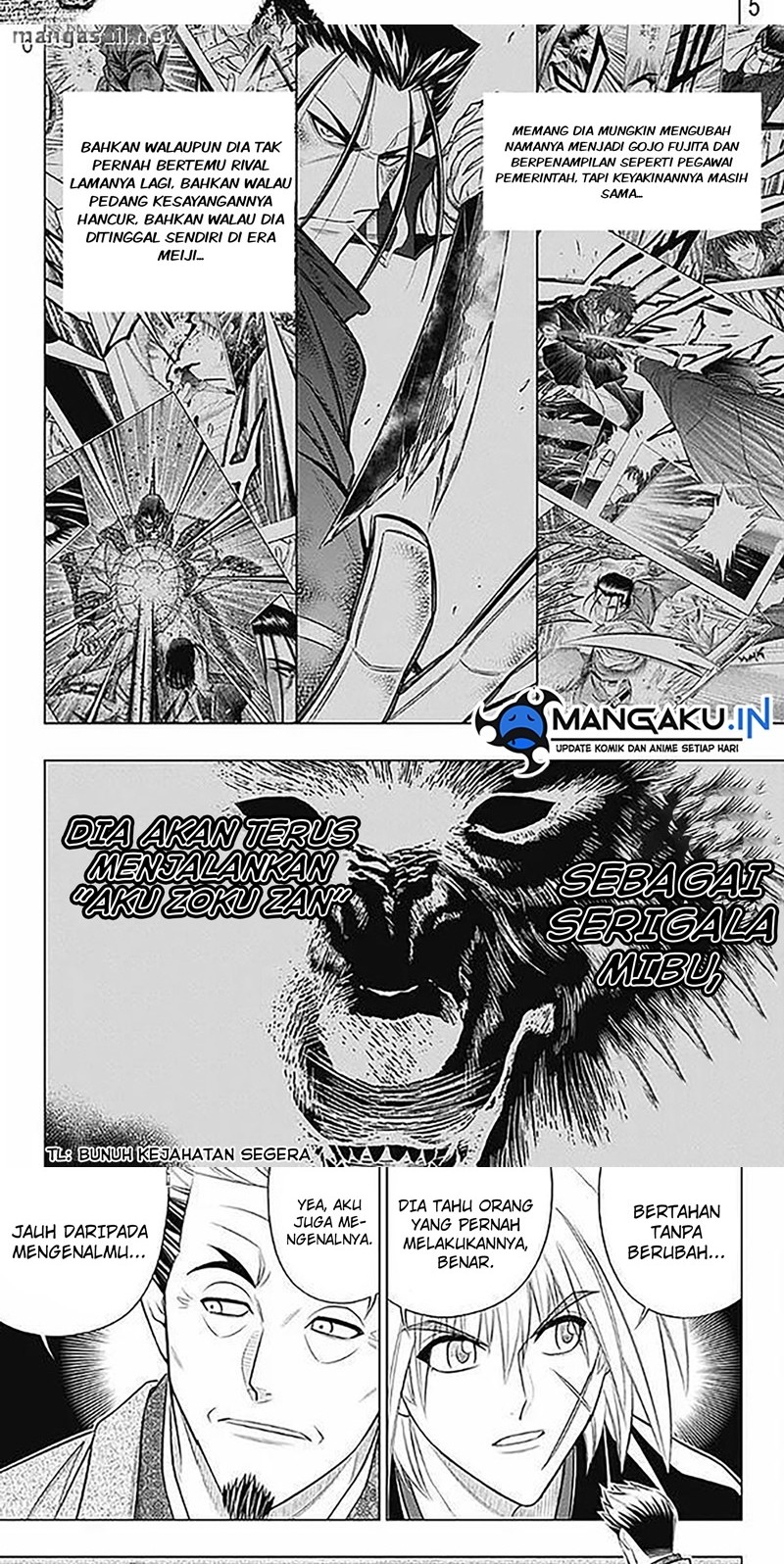 Rurouni Kenshin: Meiji Kenkaku Romantan – Hokkaido-hen Chapter 49.1 Gambar 4