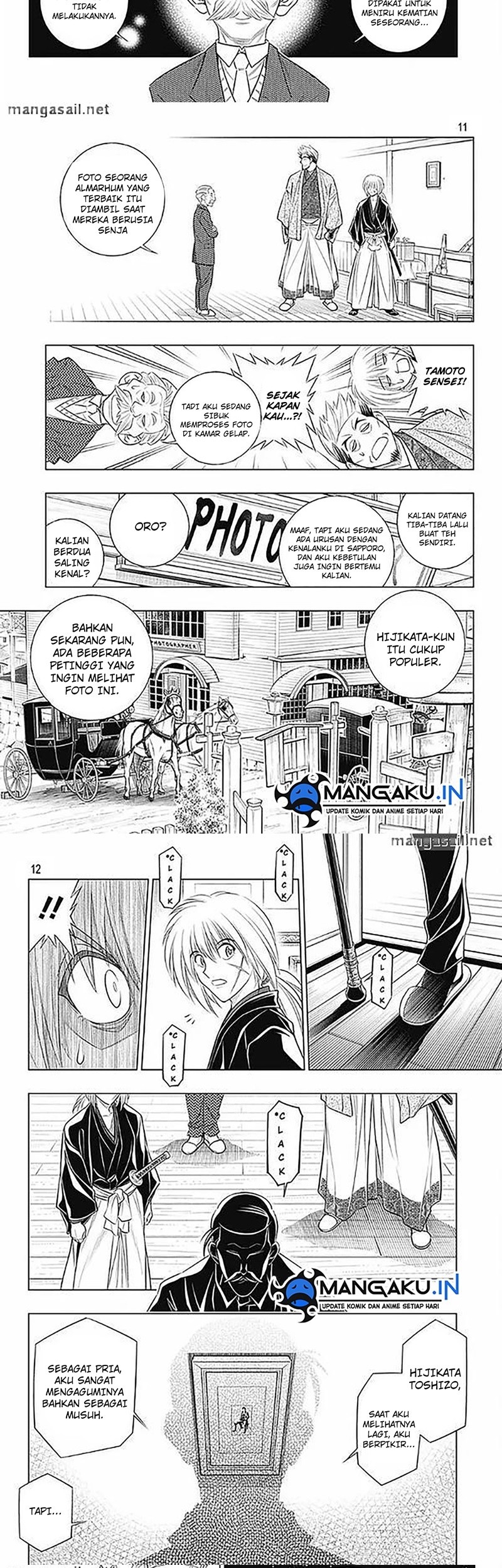 Rurouni Kenshin: Meiji Kenkaku Romantan – Hokkaido-hen Chapter 49.1 Gambar 7
