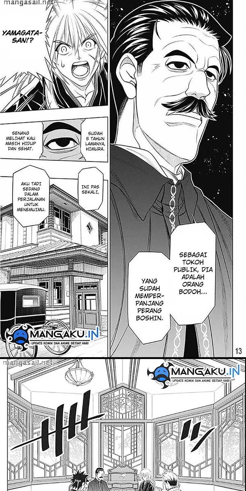 Rurouni Kenshin: Meiji Kenkaku Romantan – Hokkaido-hen Chapter 49.1 Gambar 8