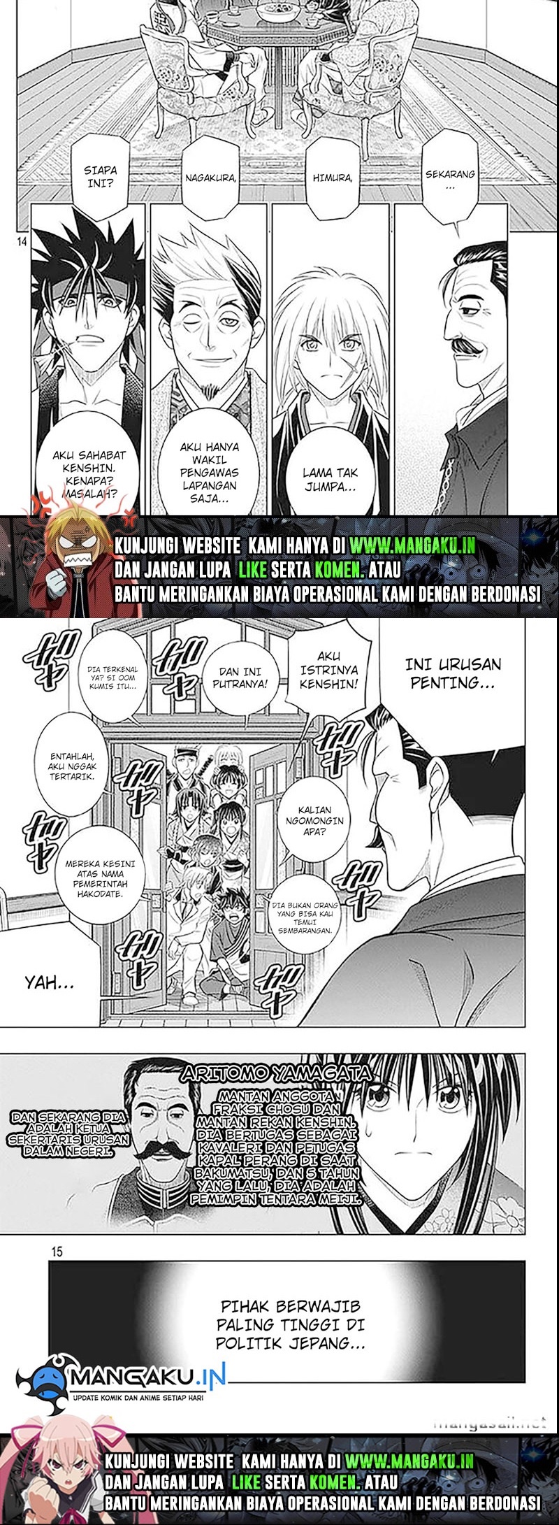 Rurouni Kenshin: Meiji Kenkaku Romantan – Hokkaido-hen Chapter 49.1 Gambar 9