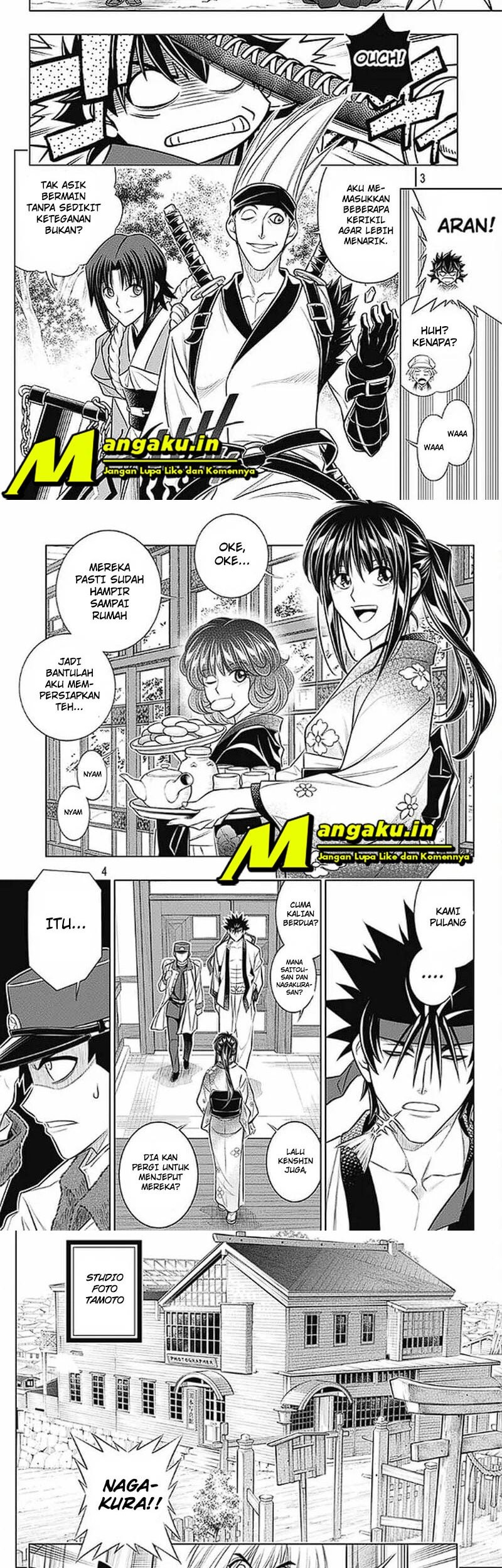 Rurouni Kenshin: Meiji Kenkaku Romantan – Hokkaido-hen Chapter 48 Gambar 3