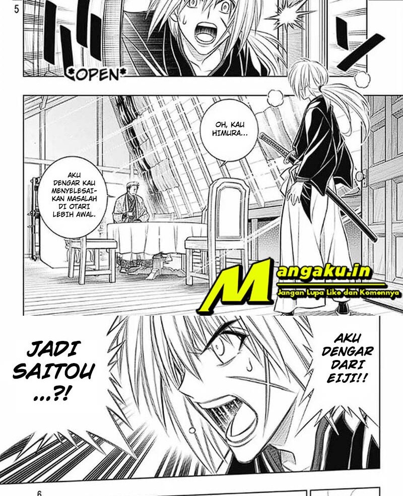 Rurouni Kenshin: Meiji Kenkaku Romantan – Hokkaido-hen Chapter 48 Gambar 4