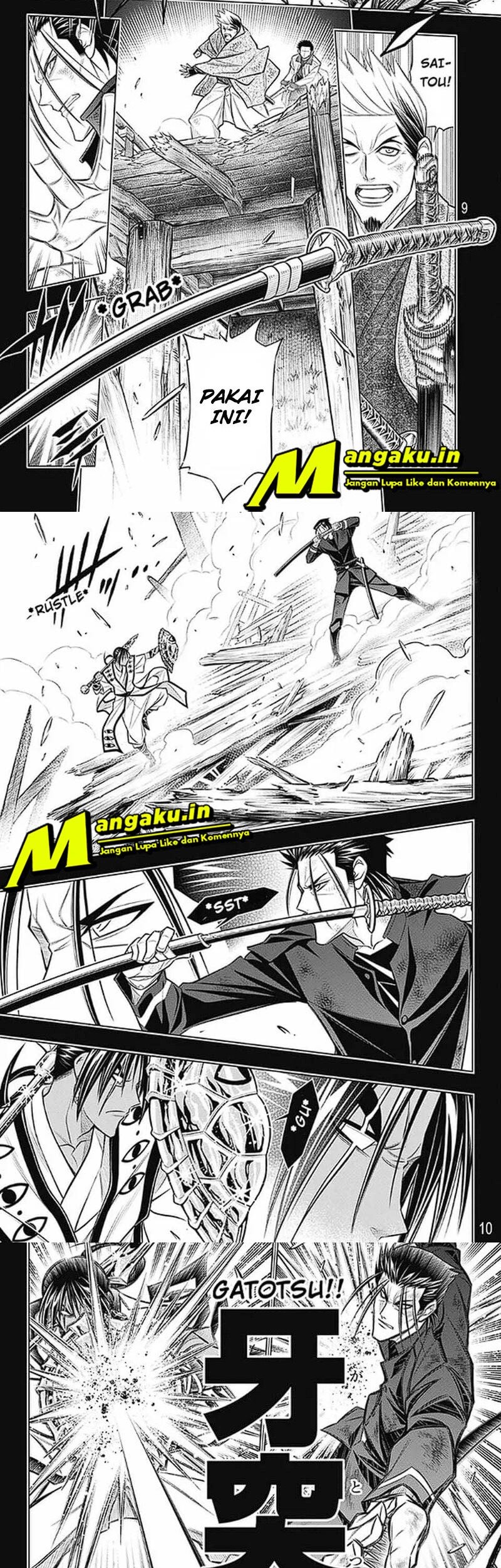 Rurouni Kenshin: Meiji Kenkaku Romantan – Hokkaido-hen Chapter 48 Gambar 7