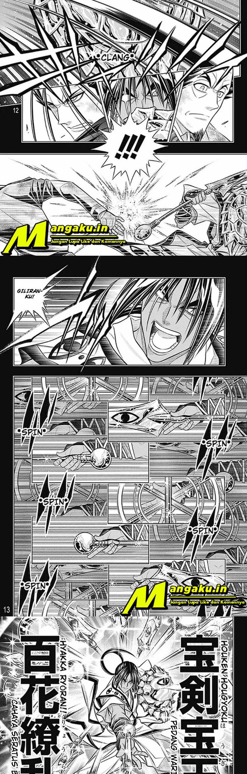 Rurouni Kenshin: Meiji Kenkaku Romantan – Hokkaido-hen Chapter 48 Gambar 9