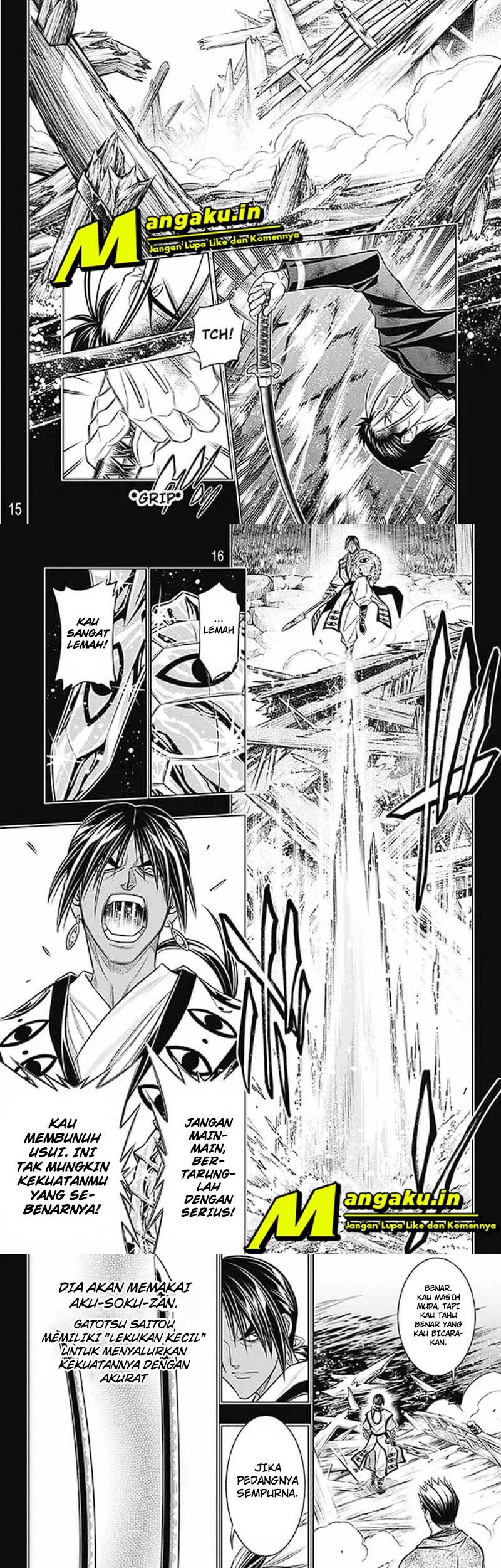 Rurouni Kenshin: Meiji Kenkaku Romantan – Hokkaido-hen Chapter 48 Gambar 11