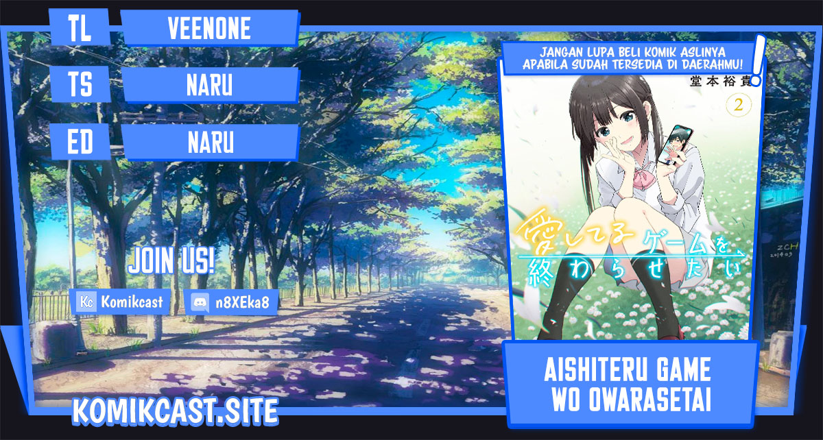 Baca Komik Aishiteru Game wo Owarasetai Chapter 21 Gambar 1