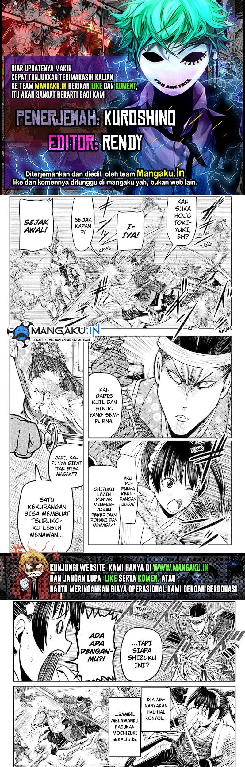 Baca Komik The Elusive Samurai Chapter 78 Gambar 1
