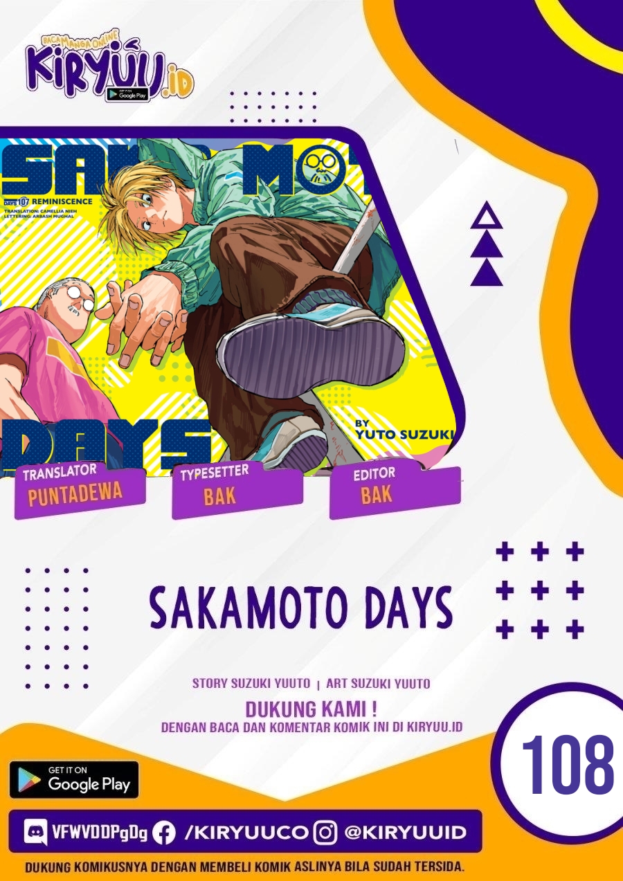 Baca Komik Sakamoto Days Chapter 108 Gambar 1