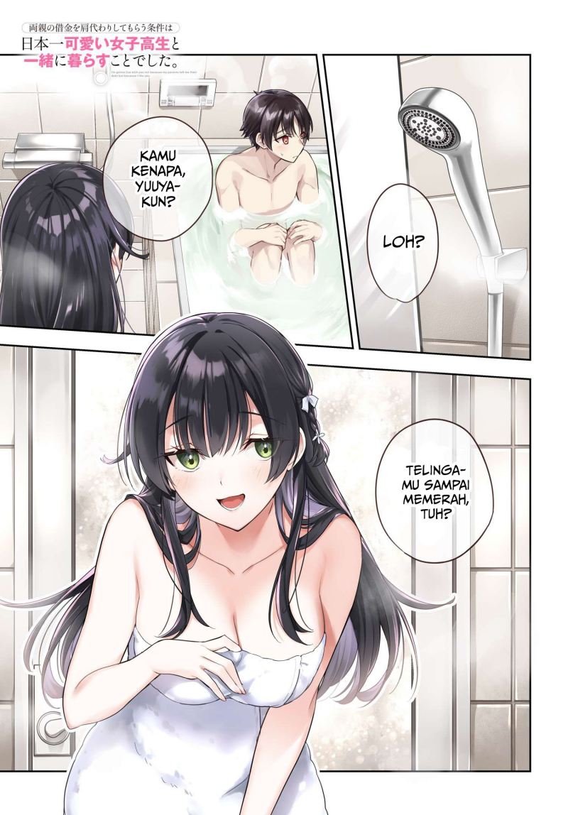 Baca Ryoushin no Shakkin wo Katagawari Shite Morau Jouken wa Nihon’ichi Kawaii Joshikousei to Issho ni Kurasu Koto Deshita Chapter 10 Gambar 2