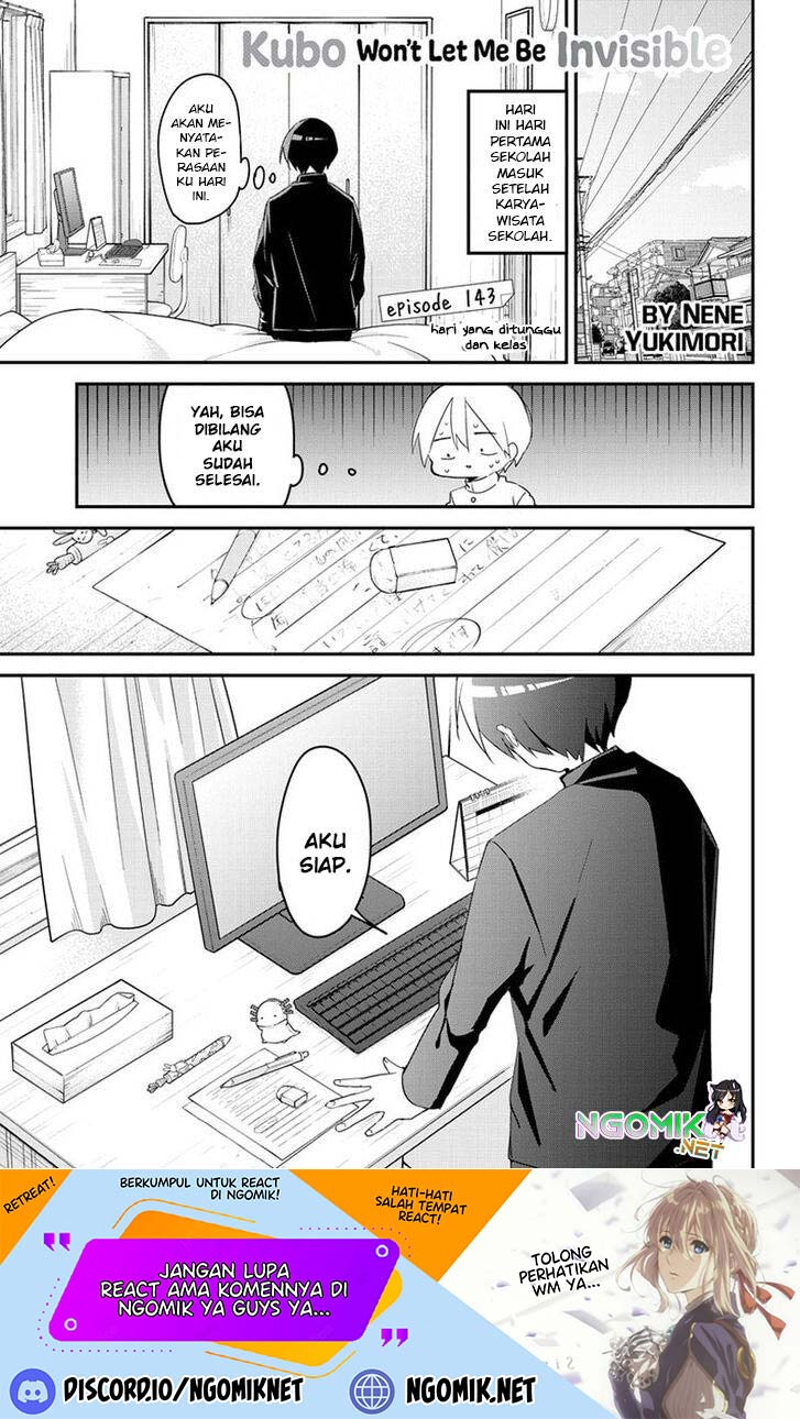 Baca  Kubo-san wa Boku (Mobu) wo Yurusanai Chapter 143 Gambar 2