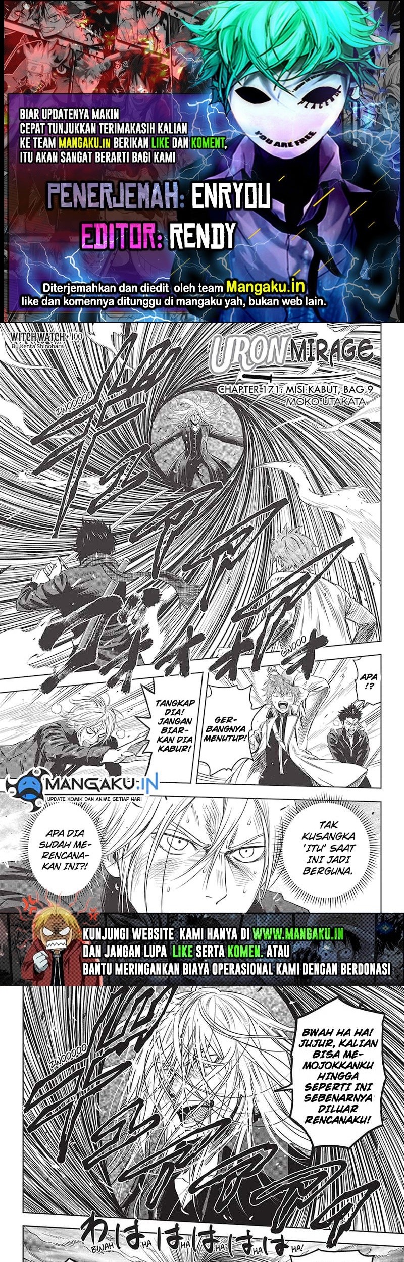 Baca Komik Witch Watch Chapter 100 Gambar 1