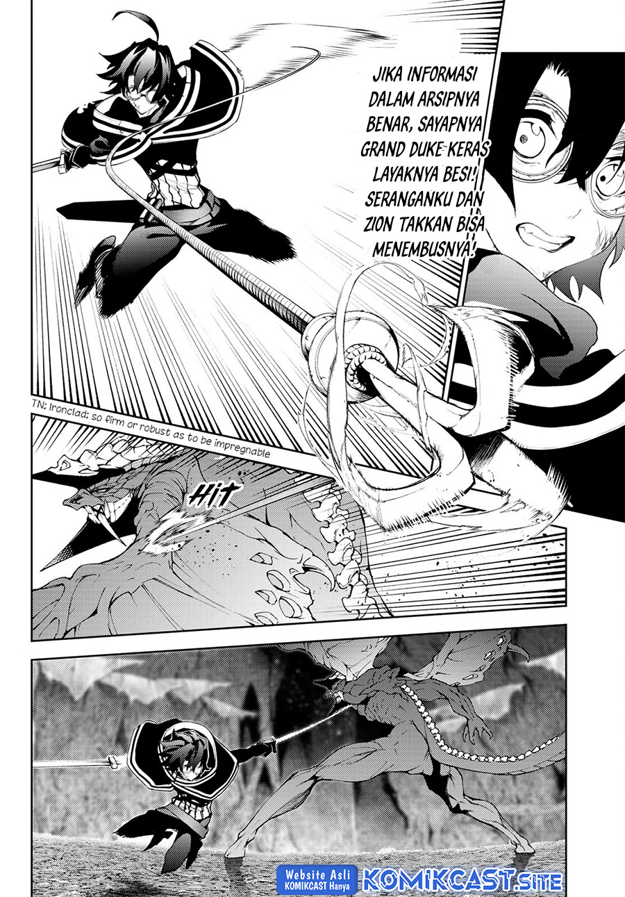 Tsue to Tsurugi no Wistoria Chapter 18 Gambar 11