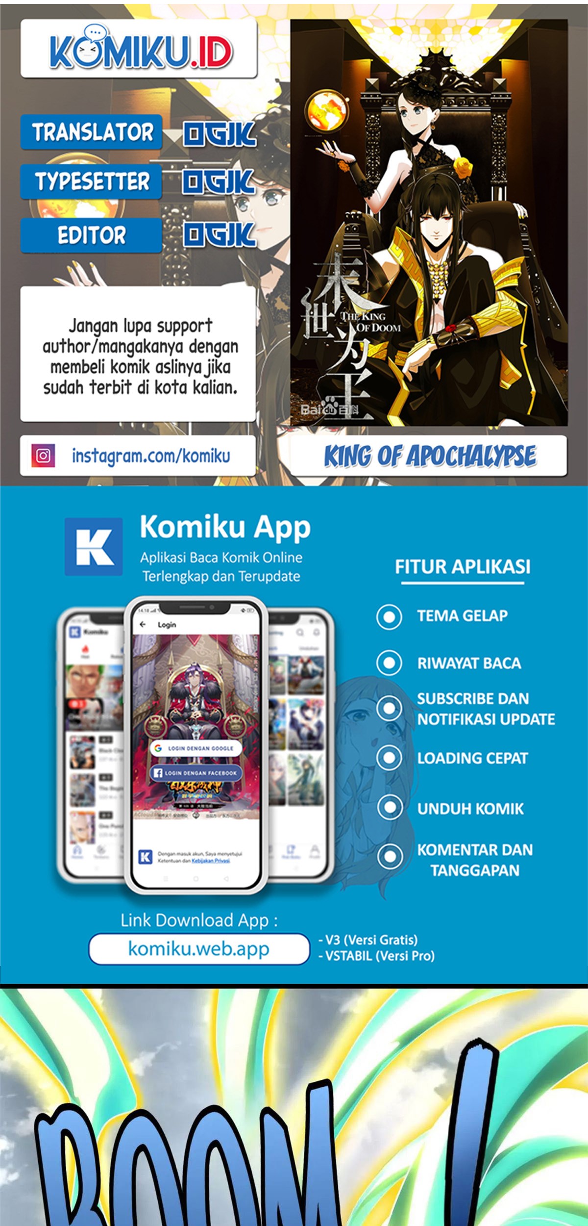 Baca Komik King of Apocalypse Chapter 465 Gambar 1