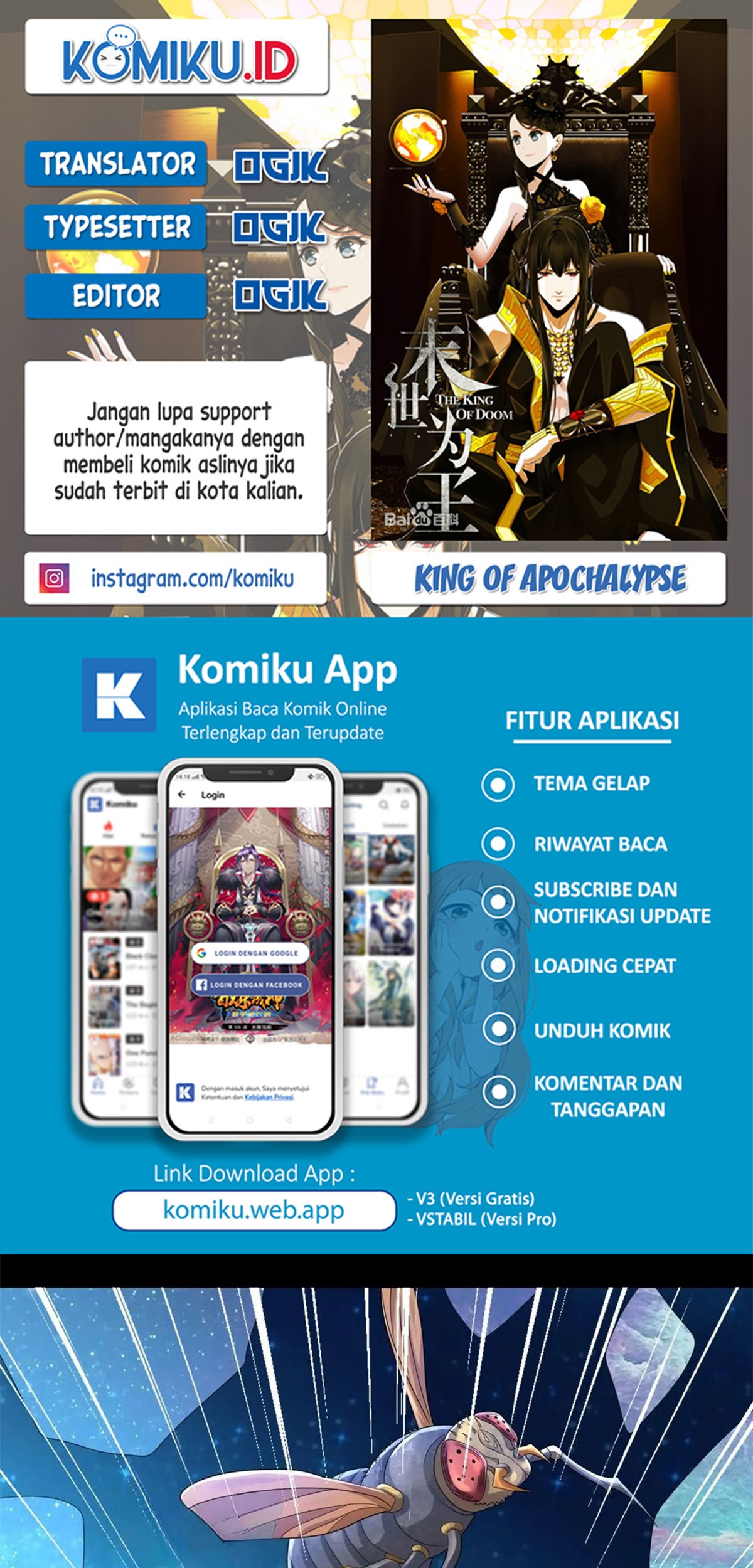 Baca Komik King of Apocalypse Chapter 466 Gambar 1