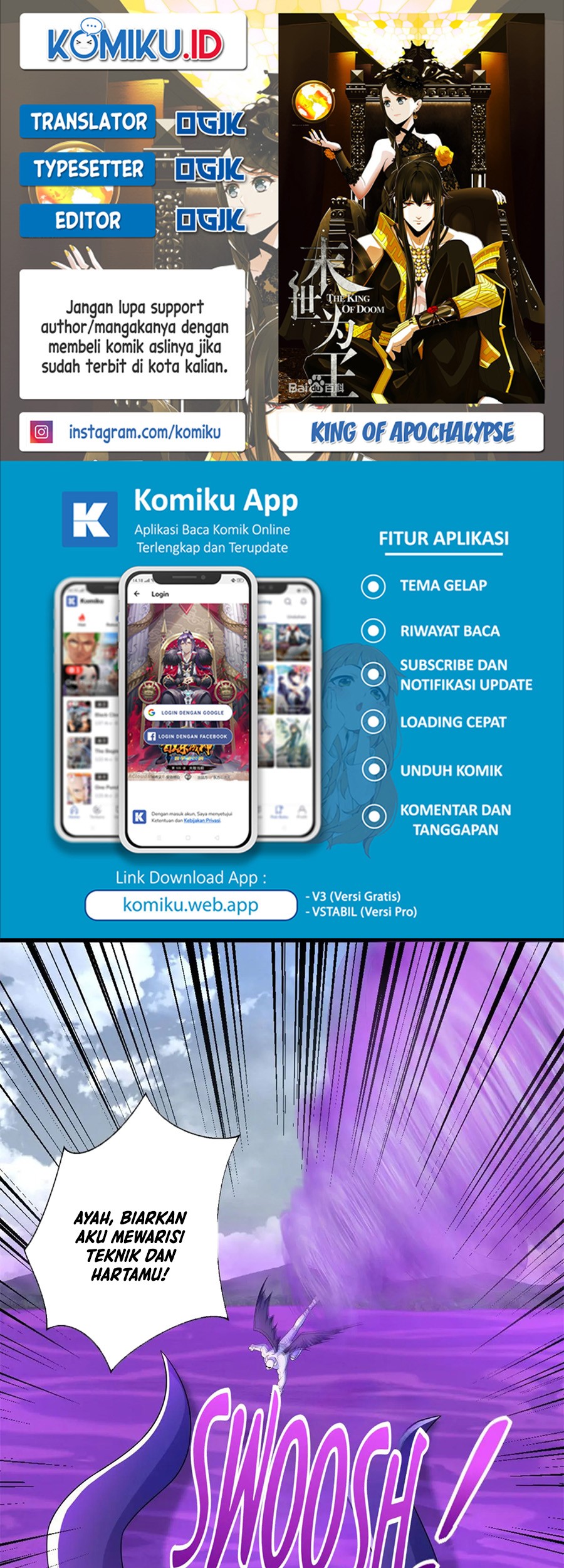 Baca Komik King of Apocalypse Chapter 470 Gambar 1