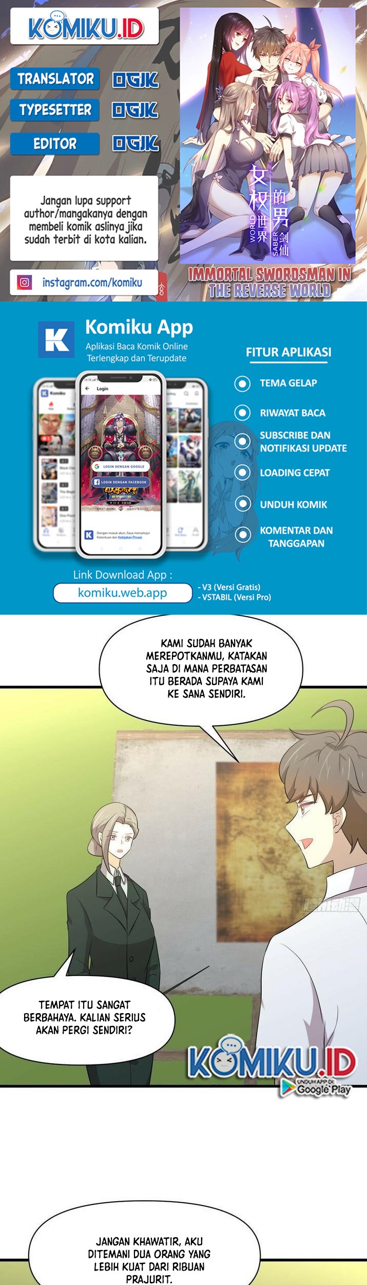 Baca Komik Immortal Swordsman in The Reverse World Chapter 375 Gambar 1