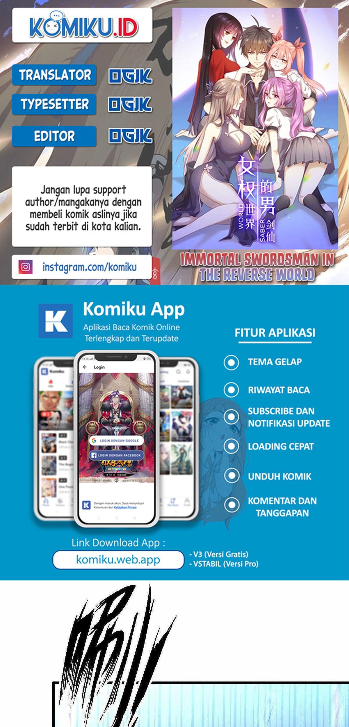 Baca Komik Immortal Swordsman in The Reverse World Chapter 376 Gambar 1