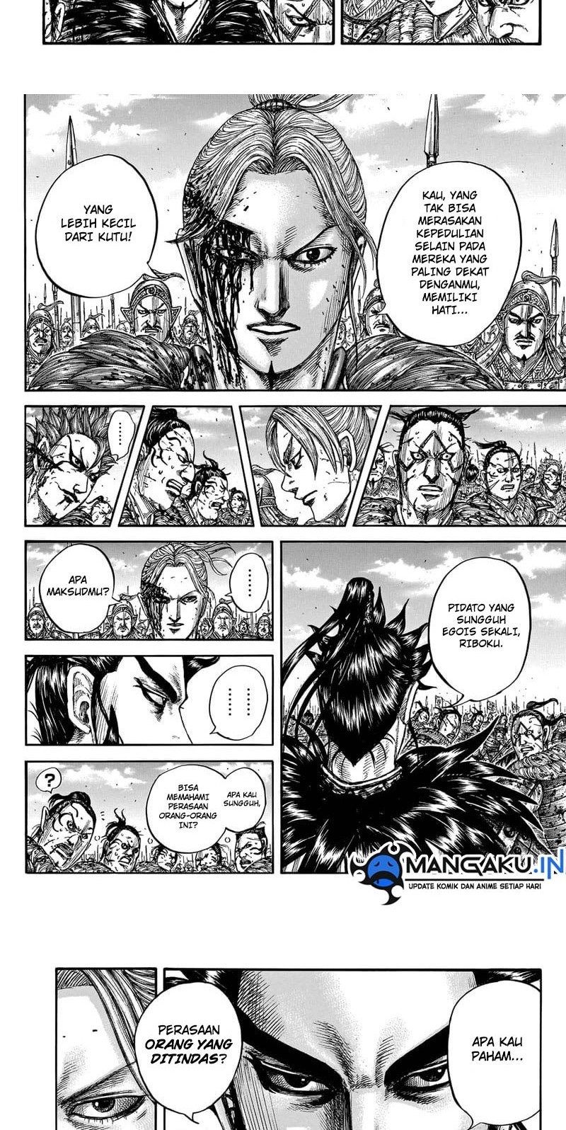Kingdom Chapter 750 Gambar 4