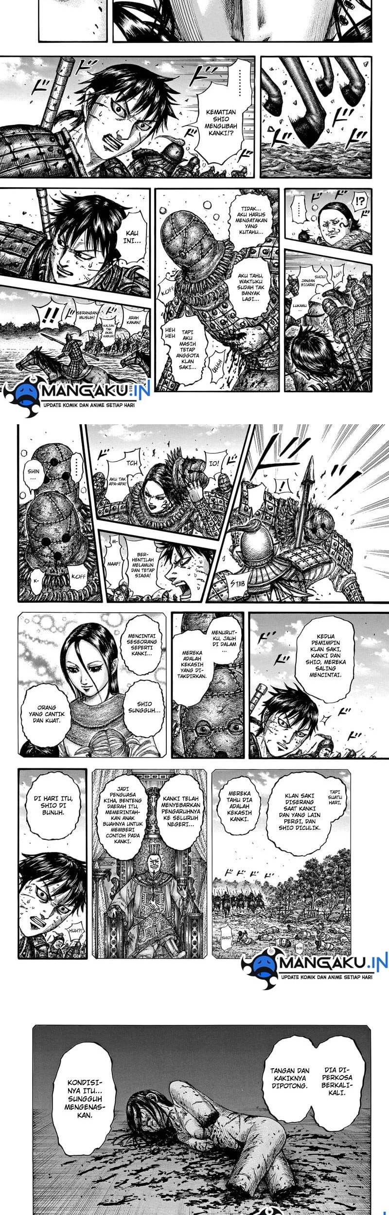 Kingdom Chapter 750 Gambar 5