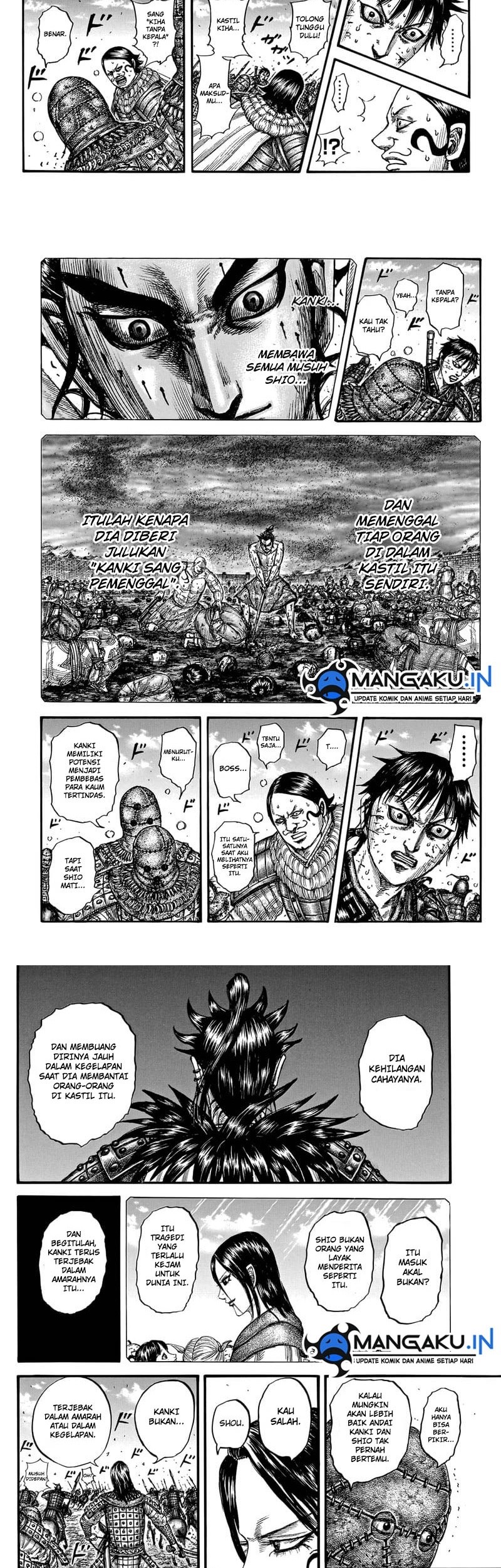 Kingdom Chapter 750 Gambar 7
