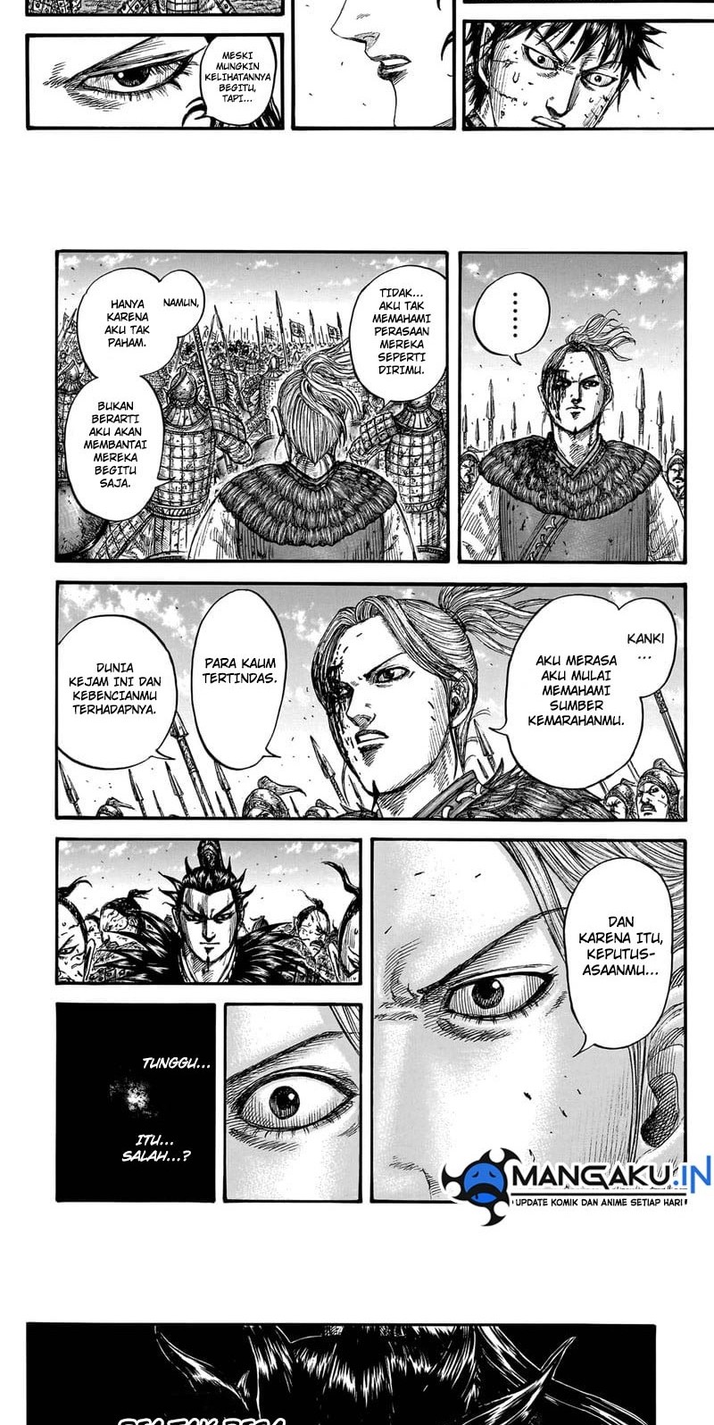Kingdom Chapter 750 Gambar 8