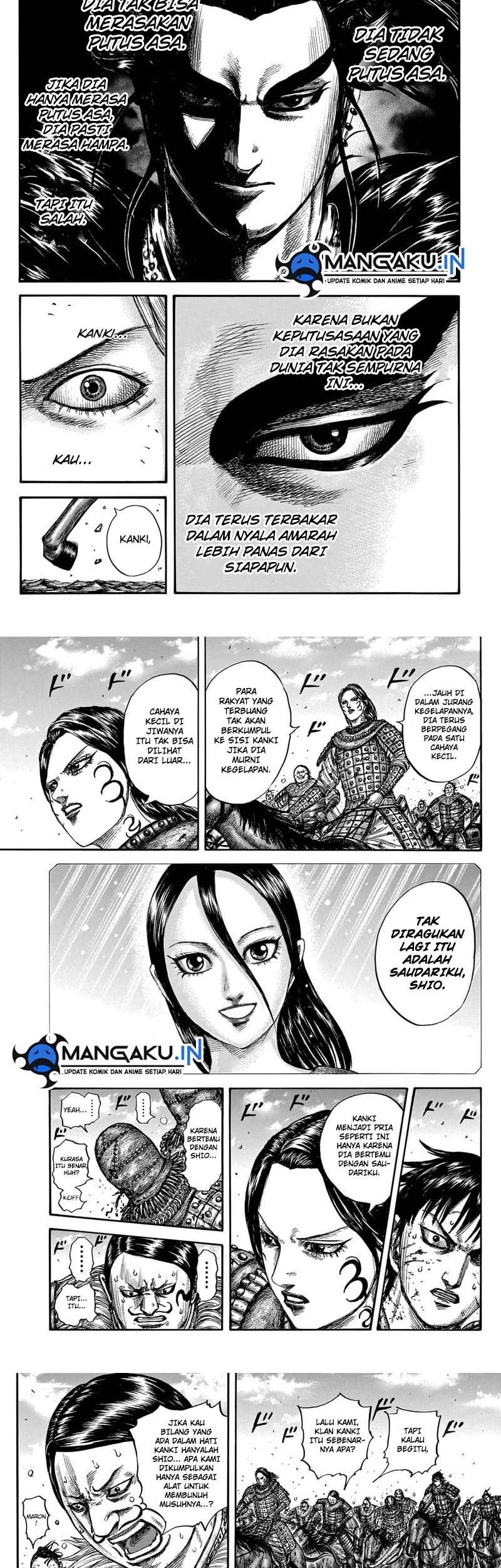 Kingdom Chapter 750 Gambar 9