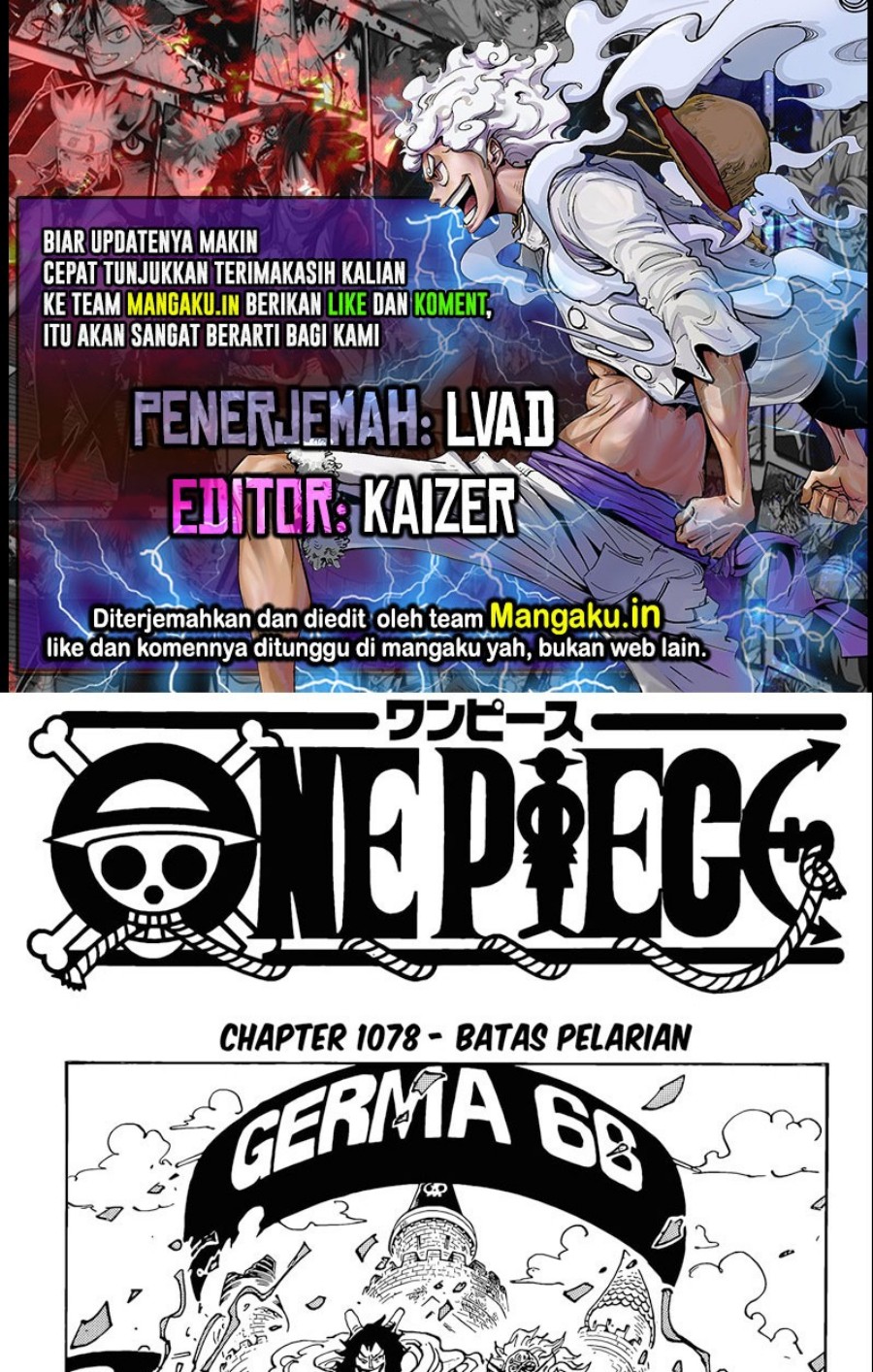 One Piece Chapter 1078 HQ 1