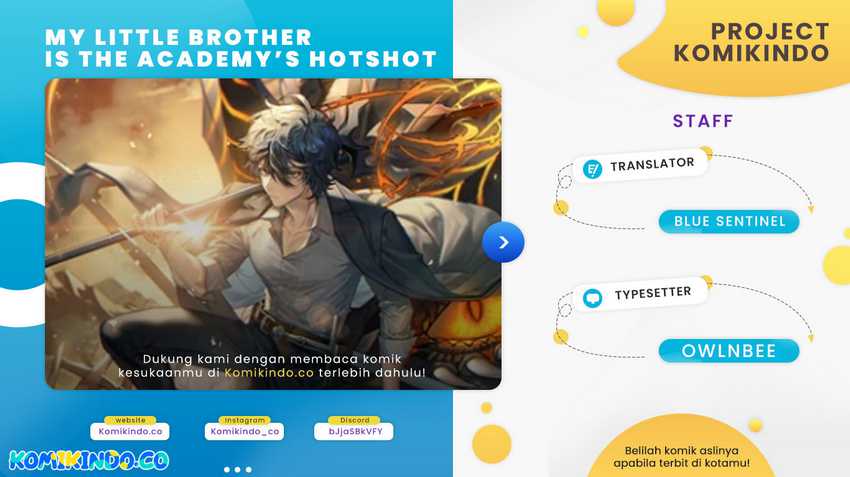 Baca Komik The Little Brother Is the Academy’s Hotshot Chapter 13 Gambar 1