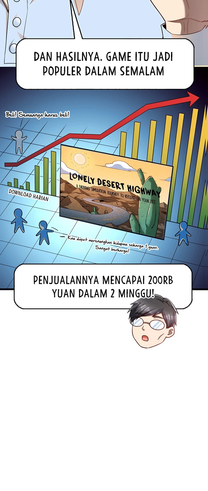 Losing Money to Be a Tycoon Chapter 47 Gambar 6