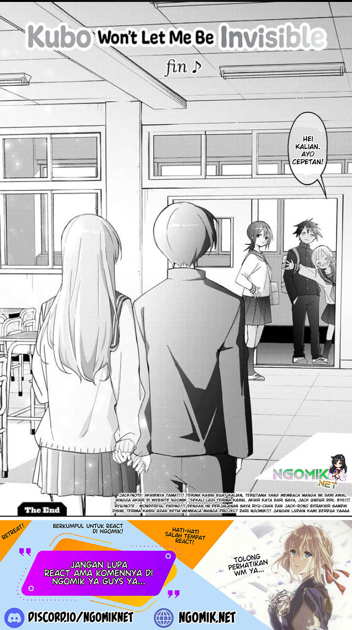 Kubo-san wa Boku (Mobu) wo Yurusanai Chapter 144 Gambar 20