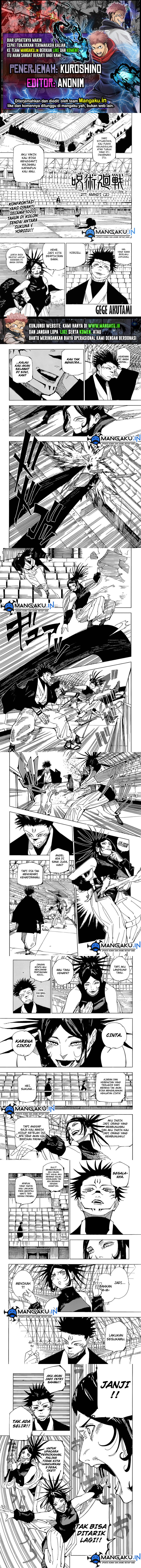 Baca Komik Jujutsu Kaisen Chapter 217 Gambar 1