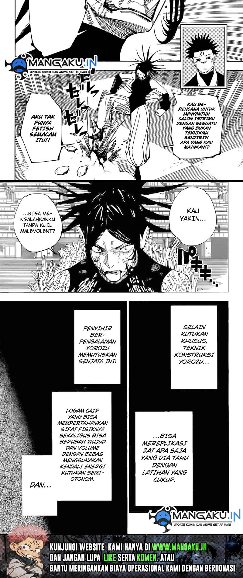 Jujutsu Kaisen Chapter 217 Gambar 9