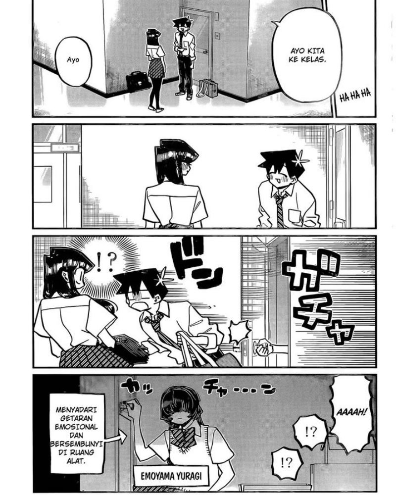 Komi-san wa Komyushou Desu Chapter 395 Gambar 15