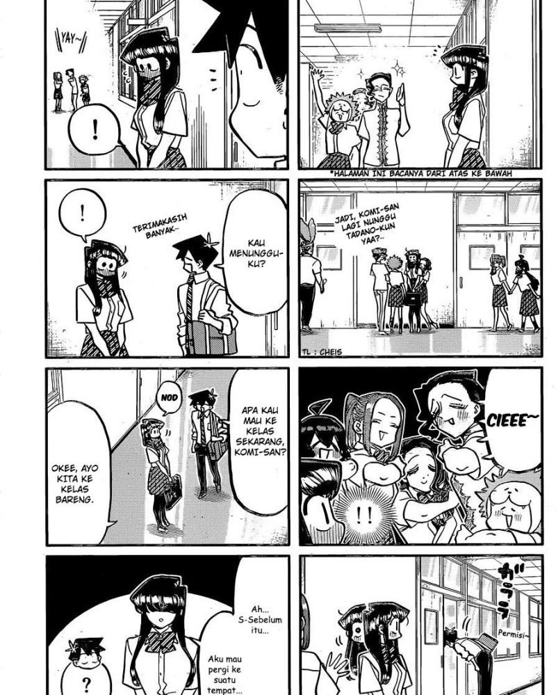 Chapter 395, Komi-san wa Komyushou Desu Wiki