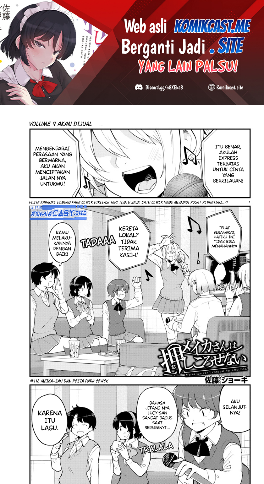 Baca Meika-san Can’t Conceal Her Emotions Chapter 118 Gambar 2