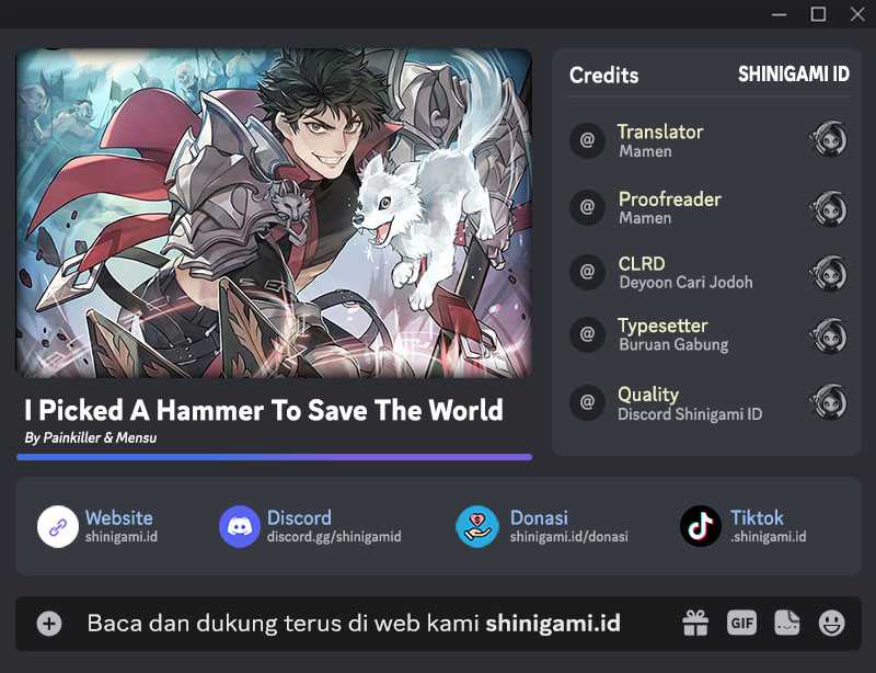 I Picked A Hammer To Save The World Chapter 20 1