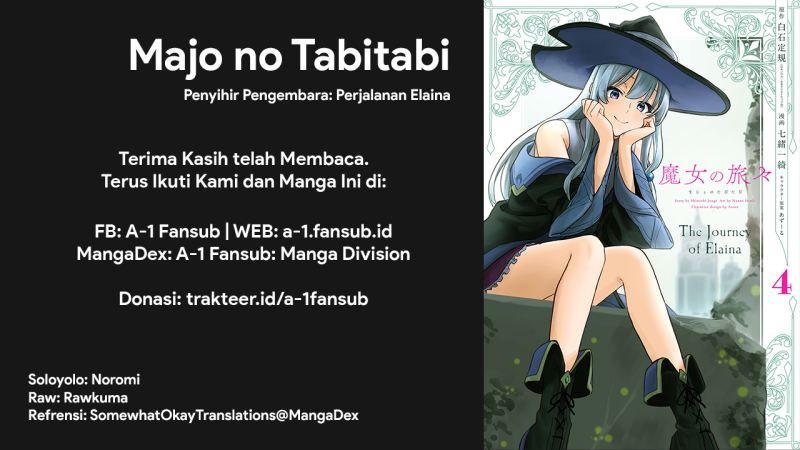Majo no Tabitabi Chapter 15.2 Gambar 27