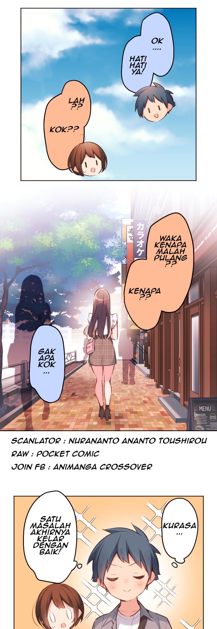 Waka-chan Is Flirty Again Chapter 28 Gambar 17