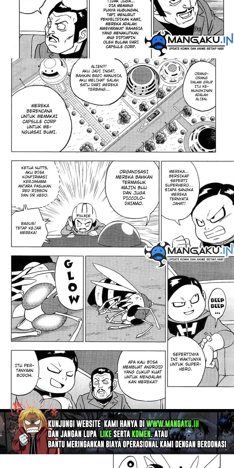 Dragon Ball Super Chapter 91.1 Gambar 14